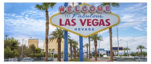 Obraz - Las Vegas (120x50 cm)