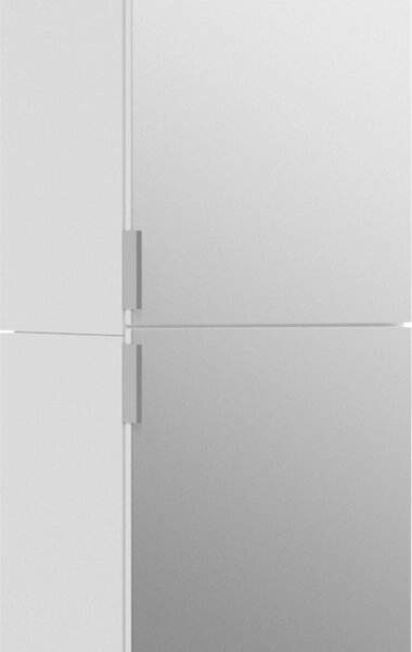 VIACÚČELOVÁ SKRIŇA, biela, 32,5/193/37 cm MID.YOU - Predsieňové programy, Online Only