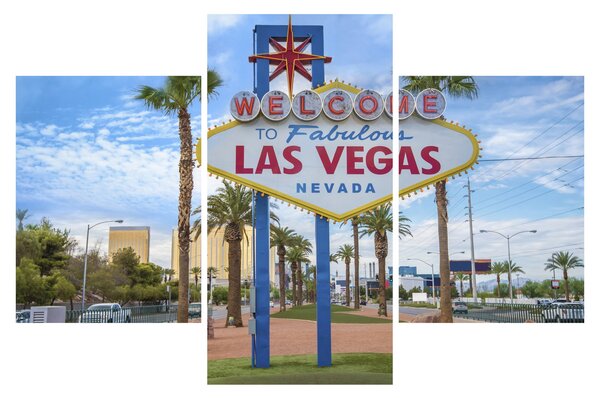 Obraz - Las Vegas (90x60 cm)