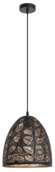 RABALUX 2277 Manorca závesné svietidlo E27 1x40W čierna, zlatá