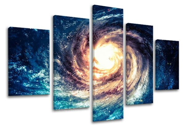 Obraz na stenu 5 dielny VESMÍR GA006E50