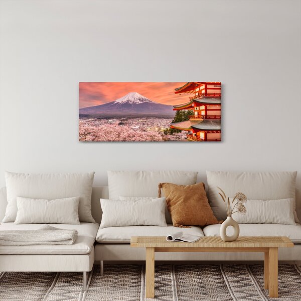 Obraz - Fujiyoshida, Japonsko (120x50 cm)