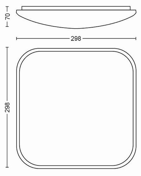 Philips 32810/31/P0 Cavanal LED stropné svietidlo Scene Switch 18W=1500 lm 2700K