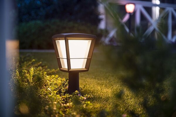 Philips HUE 17441/30/P7 Econic exteriérový záhradný stĺpik 15W=1150lm LED IP44 2200-6500K RGB