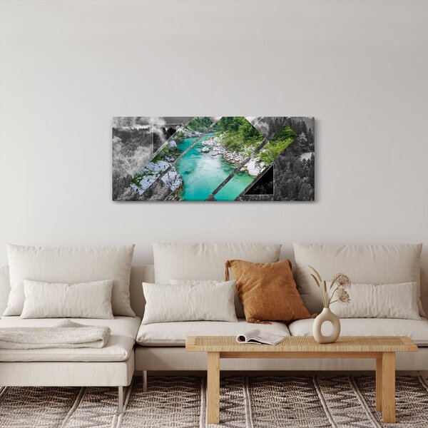 Obraz - Divoká príroda (120x50 cm)