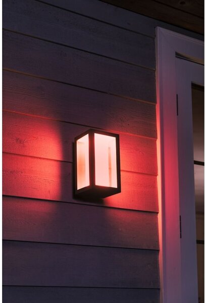 Philips HUE 17429/30/P7 Impress exteriérové nástenné svietidlo 8W=1200lm LED IP44 2200-6500K RGB