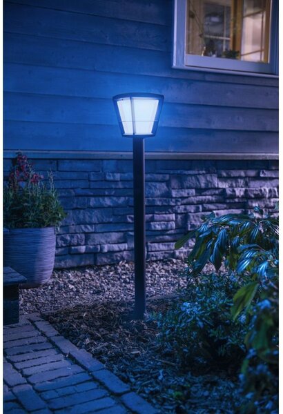 Philips HUE 17442/30/P7 Econic exteriérový záhradný stĺpik 15W=1150lm LED IP44 2200-6500K RGB