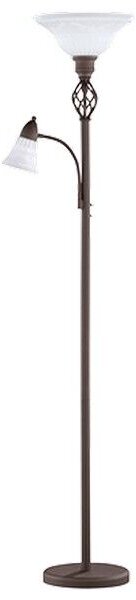 TRIO 4602021-24 Rustica stojanové svietidlo 1xE27 1xE14 hrdzavá