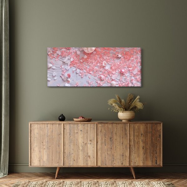 Obraz - Prímorská atmosféra v ružových odtieňoch (120x50 cm)