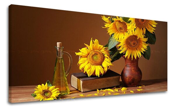 Obraz na stenu PANORÁMA KVETY - 30x60 cm