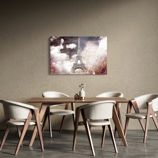 Obraz - Eiffelova veža, Paríž, Francúzsko (90x60 cm)
