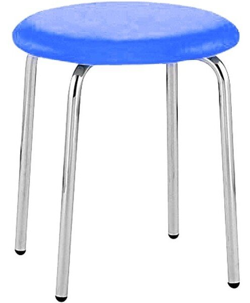 Kovonax ordinačná stolička Ester V005AAB chróm, modrá