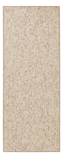 Svetlohnedý behúň 80x200 cm Wolly – BT Carpet