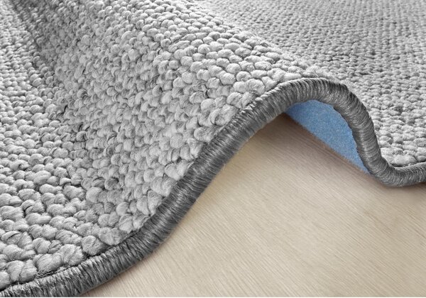 Sivý okrúhly koberec ø 200 cm Wolly – BT Carpet