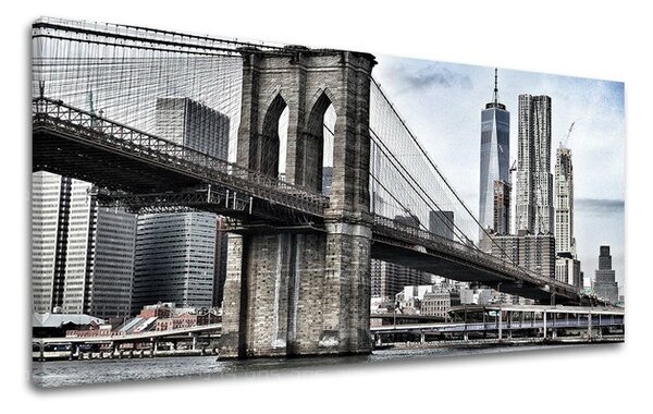 Obraz na stenu Panoráma MESTO / NEW YORK - 30x60