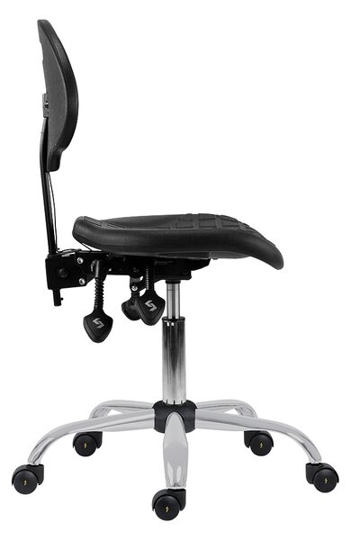 Antares pracovná stolička 1291 PU ASYN C Antistatic ESD