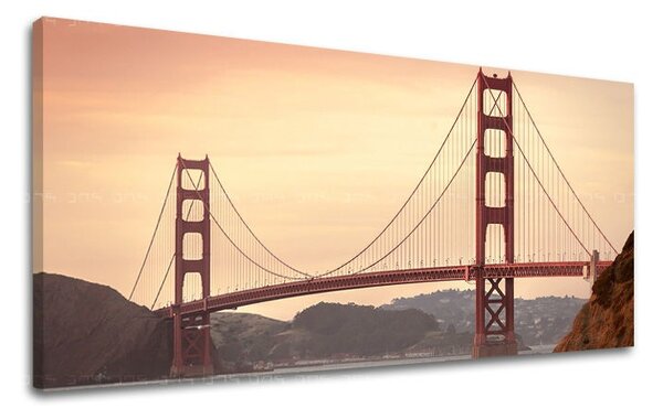 Obraz na stenu Panoráma MESTO / SAN FRANCISCO ME116E13 - 30x60 cm