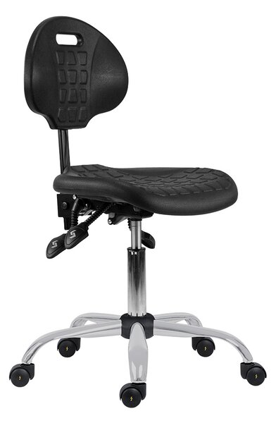Antares pracovná stolička 1291 PU ASYN C Antistatic ESD