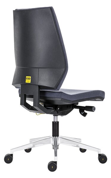 Antares pracovná stolička 1870 SYN MOTION ALU Antistatic ESD