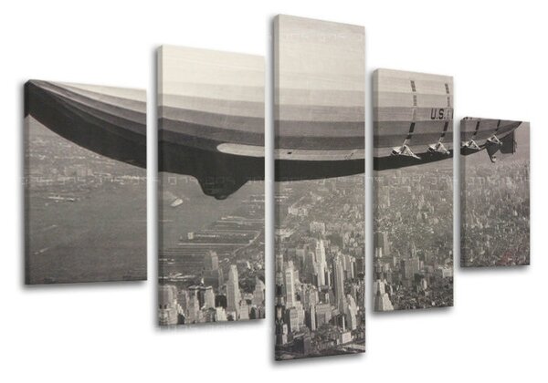 Obraz na stenu 5 dielny MESTO / NEW YORK ME119E50 - 100x80 cm