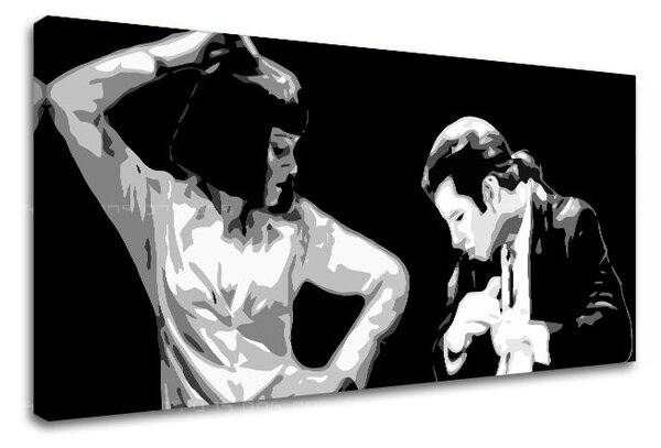 POP Art obraz Pulp Fiction - 80x40 cm