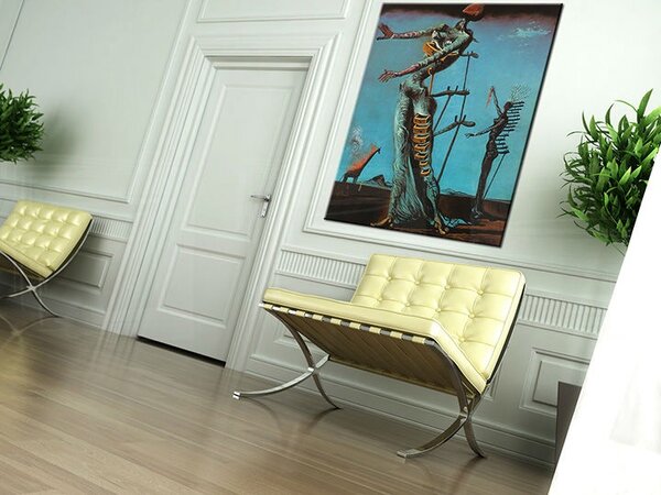 Obraz na plátne HORIACA ŽIRAFA – Salvador Dalí REP002