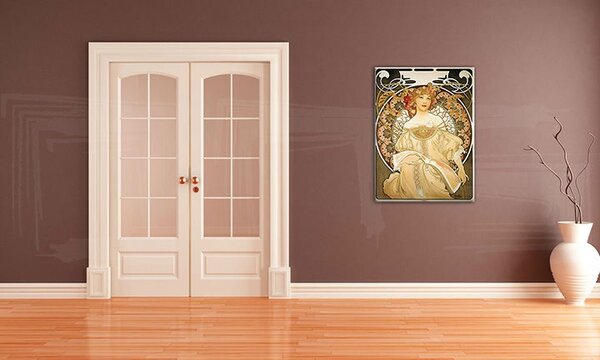 Obraz na plátne SNÍVANIE – Alfons Mucha REP085