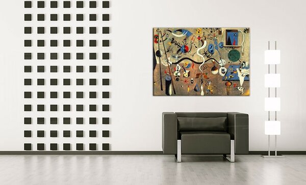 Obraz na plátne CARNIVAL OF HARLEQUIN – Joan Miro REP071