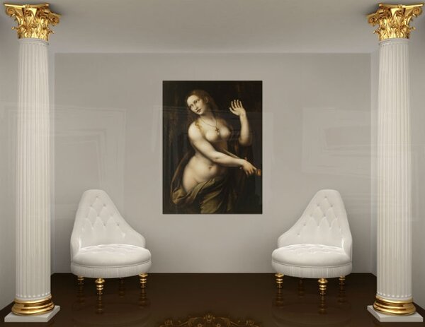 Obraz na plátne REPRODUKCIA – Leonardo da Vinci - 30x40 cm