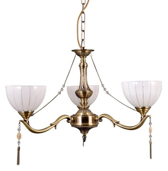 MD38445-3 ITALUX Baxio dizajnový luster 3X60W E27 IP20