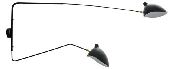 MBE0016-2 ITALUX Davis industriálne nástenné svietidlo 2X60W E27 IP20