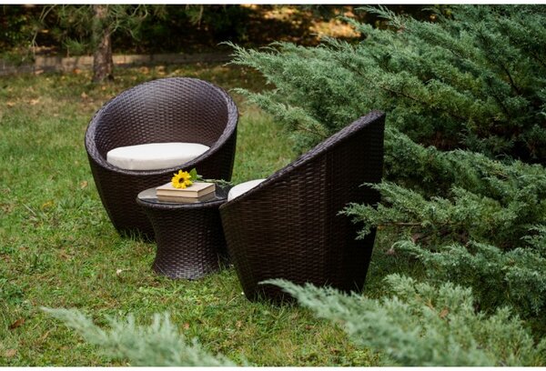 Bello Giardino balkónový set Modico tmavohnedý