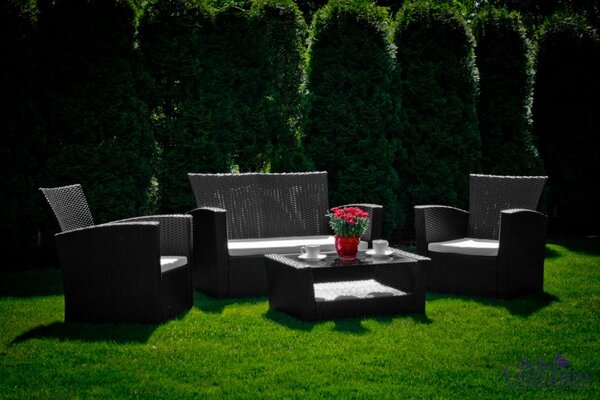 Bello Giardino záhradný set Unico čierny