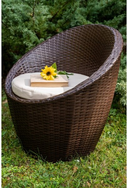 Bello Giardino balkónový set Modico tmavohnedý
