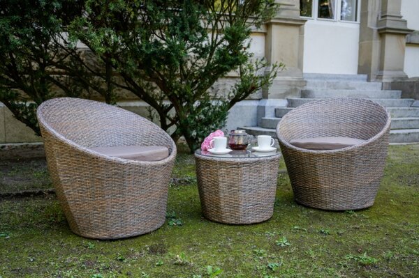 Bello Giardino sedenie na balkón Modico svetlohnedý