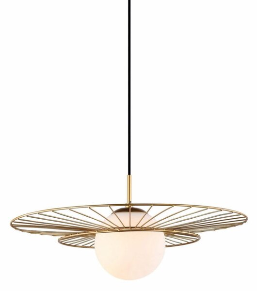 MDM-4001/1 GD ITALUX Alison moderné závesné svietidlo 1X40W E27 IP20