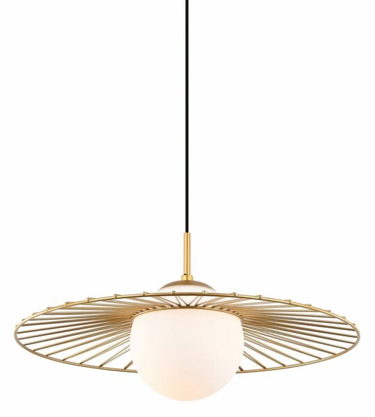 MDM-4003/1 GD ITALUX Sally moderné závesné svietidlo 1X40W E27 IP20