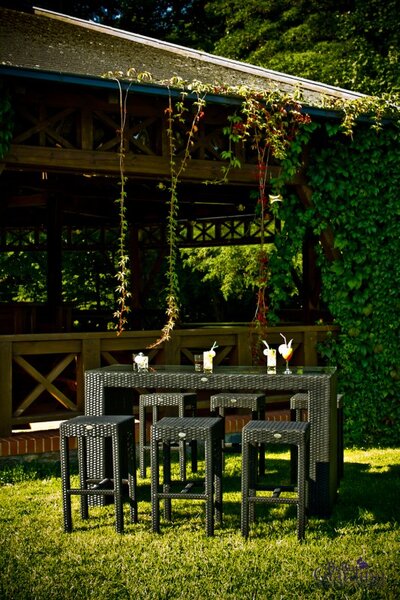 Bello Giardino barové ratanové sedenie Geniale čierne
