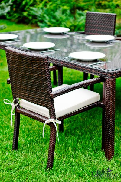 Bello Giardino jedálenský záhradný set Ombroso