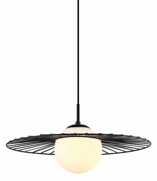 MDM-4003/1 BK ITALUX Sally moderné závesné svietidlo 1X40W E27 IP20