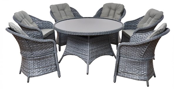 Bello Giardino záhradný set Moderno Grande tmavosivé