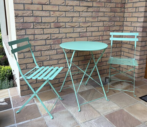 Bello Giardino skladací set na balkón Semplici Mint