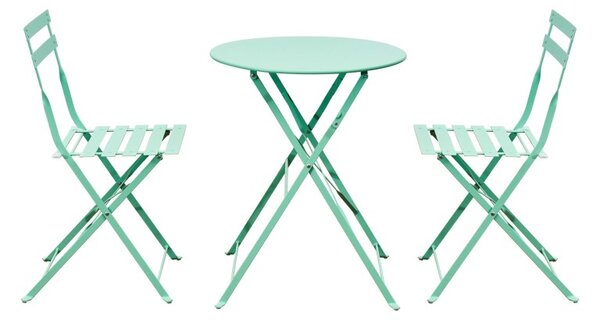 Bello Giardino skladací set na balkón Semplici Mint