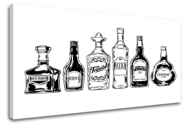 Obraz na stenu s textom Drinks