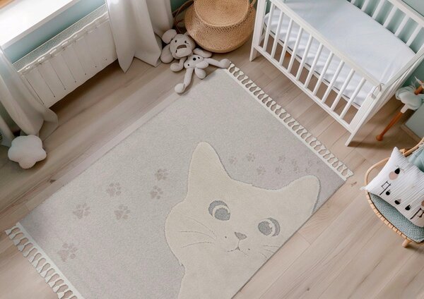 DETSKÝ KOBEREC, 120/170 cm taupe Kayoom - Online Only bytové doplnky, Online Only