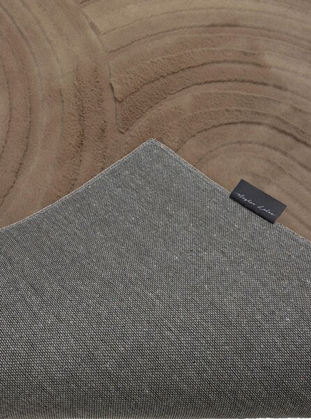 PLOCHO TKANÝ KOBEREC, 160/230 cm taupe Kayoom - Online Only bytové doplnky, Online Only