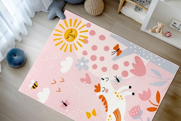 DETSKÝ KOBEREC, 115/160 cm ružová Kayoom - Online Only bytové doplnky, Online Only