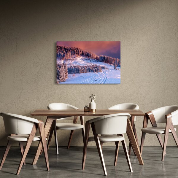 Obraz zimnej krajiny (90x60 cm)