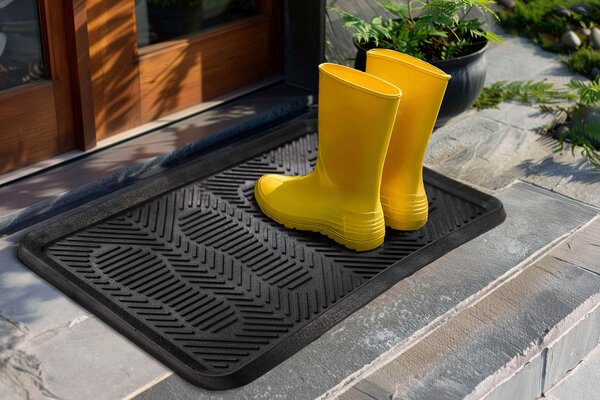 ROHOŽKA, 40/60 cm čierna, tmavozelená Kayoom - Online Only bytové doplnky, Online Only
