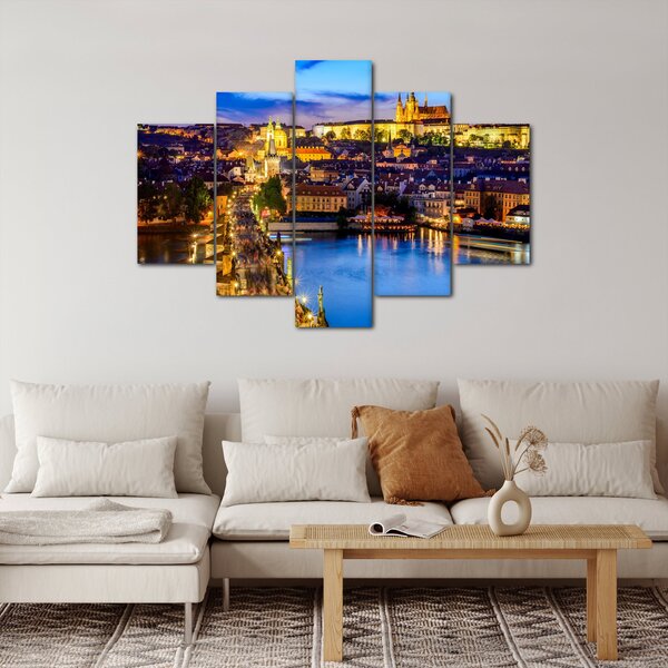 Obraz - Karlov most, Praha, Česká Republika (150x105 cm)